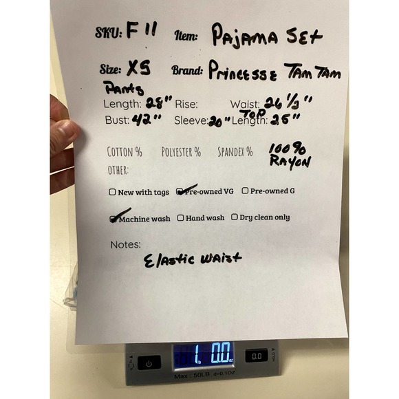 Princess Tam Tam Pajama Set - Picture 5 of 5